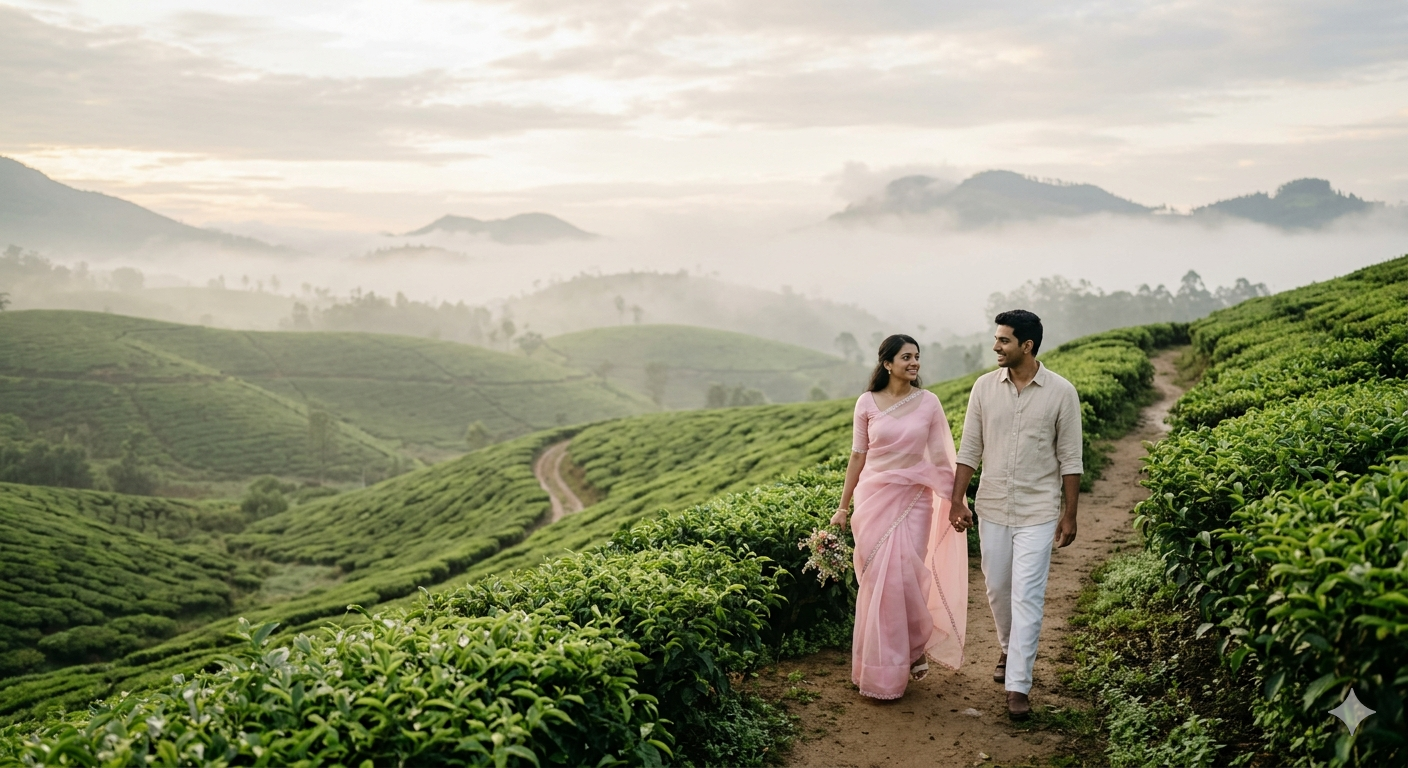 Munnar — Tea Estate Hills